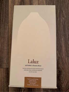 Doterra Laluz Ultrasonic Diffuser in Cream and Brown